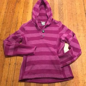 Sexy size 12 stripped fitted hoodie